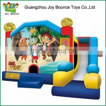 Jake and the Neverland Pirates Inflatable Castle Bouncer With Slide