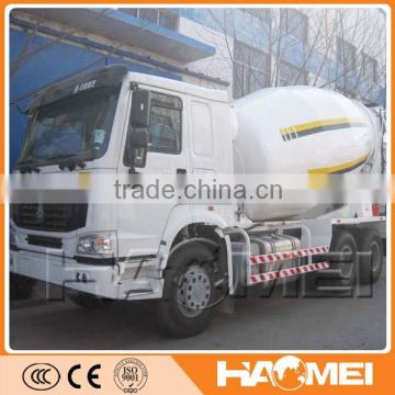 9m3 High mixing quality mini truck concrete mixer