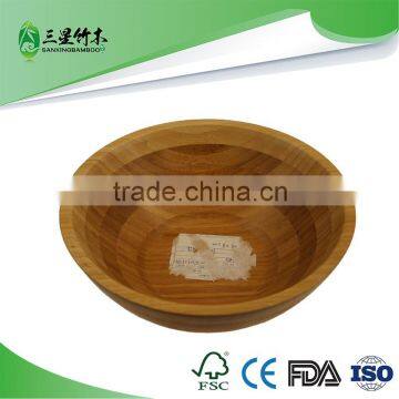 large size vegetable bamboo salad High Quality Bowl