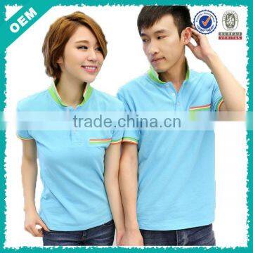 Hot selling t shirt 2014, women's breathable fashion polo shirts, new design polo tshirt