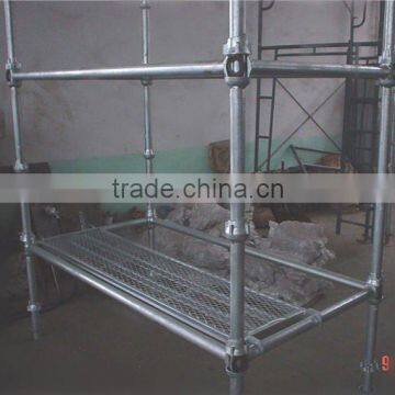 HD galvanized cuplock scaffolding working platform