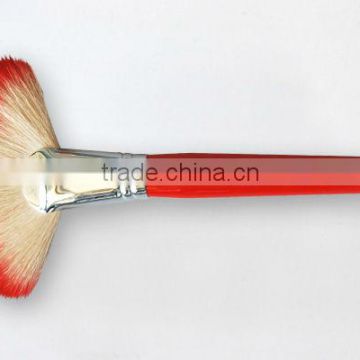 high quality large makeup fan brush,make up fan brush