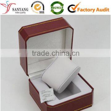 PU Engraved Leather Cover EVA Insert Pillow Rustic Watch Box photo-4