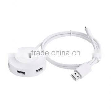 Cheapest 4 Ports Mini Media USB2.0 Hub for OEM Customer photo-4