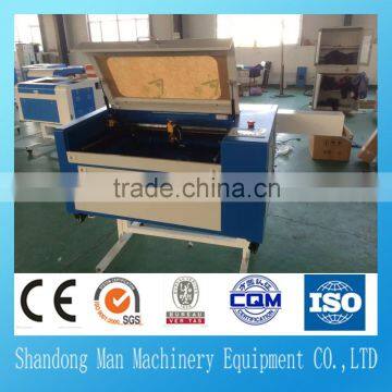 soft textile fabric laser cutting machine/ wool felt laser cutting machine 6090