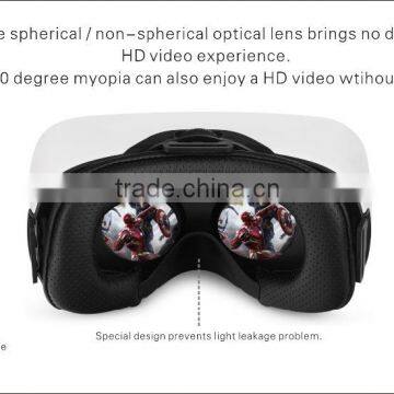 RSH Virtual Reality 3D VR Box Headset 700 Degree Myopia for Smart Phone 3D Glasses VR Game Bluetooth Rremote Control / Gamepad photo-4