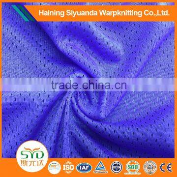 Soft breathable microfiber polyester mesh sequin fabric