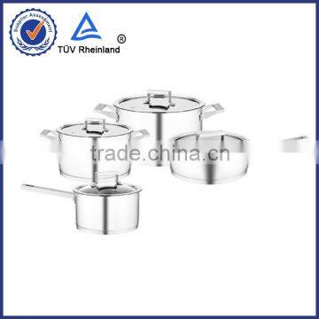 italian stainless steel cookware German standard polishing bright