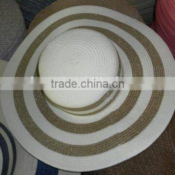 Top grade High reflective nice lady straw cap