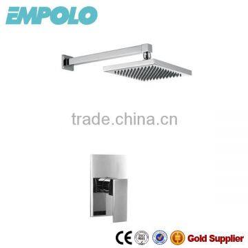Square Solid Brass Hot and Cold Concealed Shower Mixer 35 4703