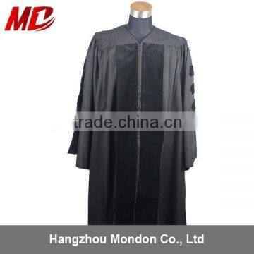 Wholesale Academic Regalia Doctor Graduation Gown /Robe