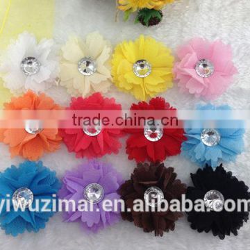 Mini Chiffon Flowers ,wholesale Gauze flower-DIY Flower