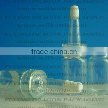 9ml Clear Pharmaceutical bottle, medicine bottle, dropper bottle