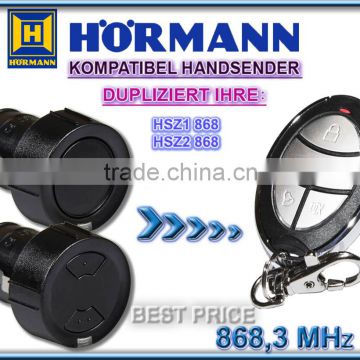 Hormann remote HSZ1 868,HSZ2 868,Hormann garage door remote,Hormann transmitter