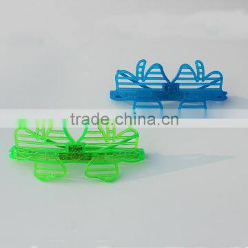Led Light Up Slotted Shades Sunglasses