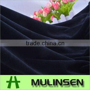 2014 mulinsen factory sell velvet fabric price