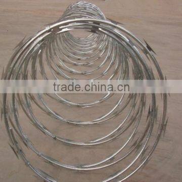 concertina razor wire,/CBT-65 razor barbed wire (Factory&ISO9001)