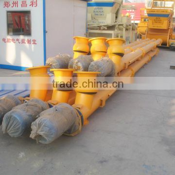 Screw conveyor for silo cement