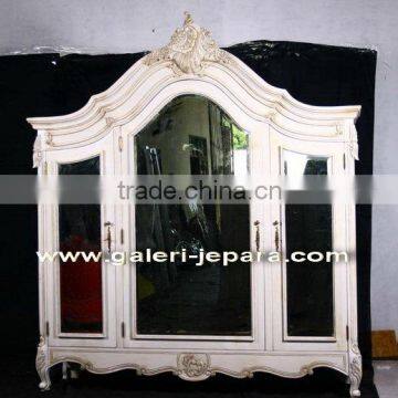 Mahogany Armoire - Wardrobe Bedroom Set Furniture
