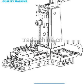 Horizontal Machining Center Frame