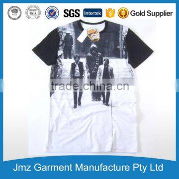 100% cotton tshirt customized shirts men t shirt OEM factory China