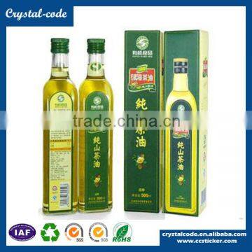 Adhesive Waterproof Labels for Essential Glass Olive Oil Bottles photo-5