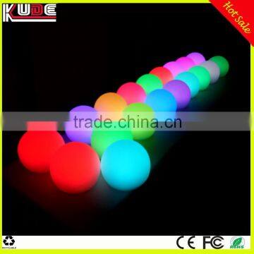 Wedding party used mood LED light balls with RGB color changing