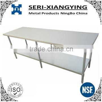 NSF Approval Detechable Prep Stainless Steel Work Table for Commercial Kitchen or Restaurant