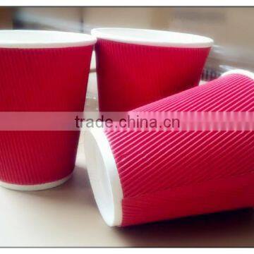 ecofriendly food quality material 4-20oz paper cup for hot drink