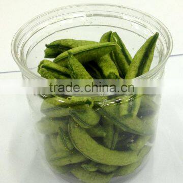 Supply Natural Snack VF Dried Green Turnip Crisps With Good Healthy