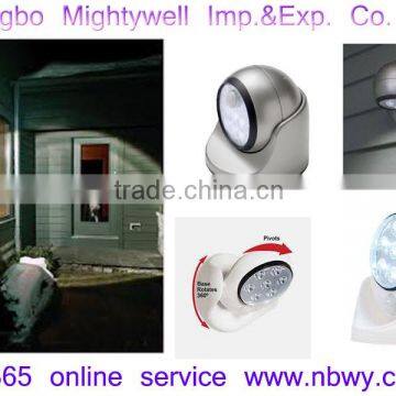 Wireless Motion Sensor 7 LED Safety Light---360 Degree Rotation - Indoor/Outdoor photo-5