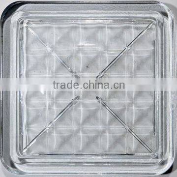 solid glass block from China