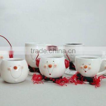 Garden Decoration White Color Small Resin Animal Shape Flower Pot photo-5