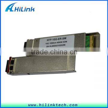 Dual Fiber Transceiver 1550nm 40Km 10Gbps XFP ER