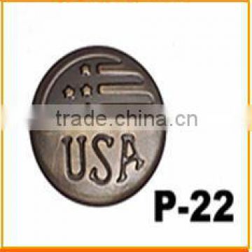 Press Snap Fastener Cap LOGO P-22