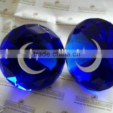 Different Size Deep Blue Crystal Diamond For Wedding Centerpieces