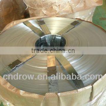 Zinc coated steel tape for power cable