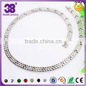 2016 simple women's jewelry with magnetic sterling silver necklace