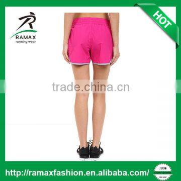 Ramax Custom Women Wholesale Summer Plain Athletic Running Shorts photo-3