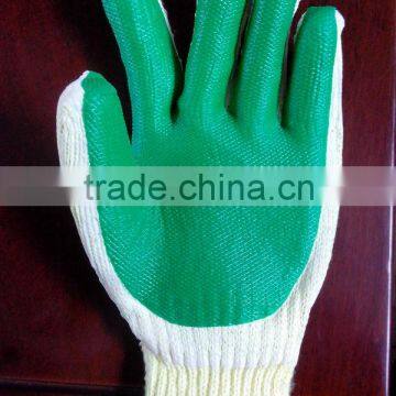 full sizes latex palm coated cotton knitted antistatic safety gloves