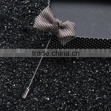 Vintage custom men bow tie lapel pin for wedding