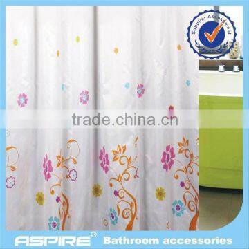 Polyester heavy shower curtain