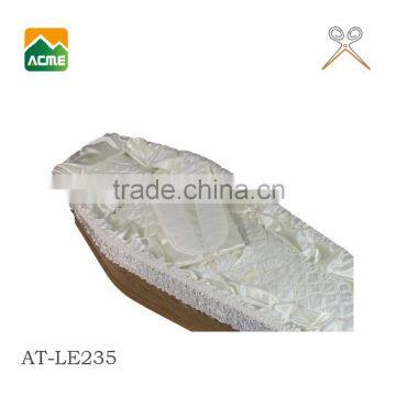luxury inner lining fabric for coffin supplier