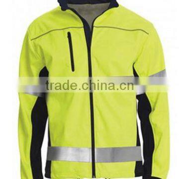 Hi Vis High Collar Breathable Fleece Safety Workwear