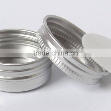 10g high quality Aluminum Tin Jar With Lid