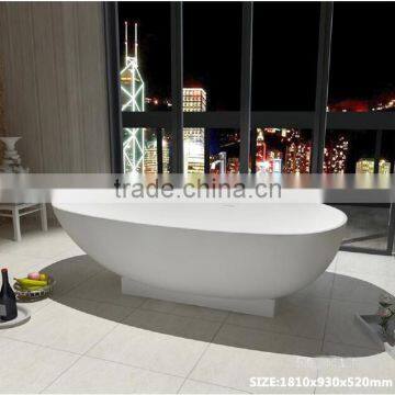 Luxurious freestanding bathtub,composite stone bathtub