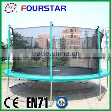 Big Gymnastic Trampoline with Strong Inner Safety Net