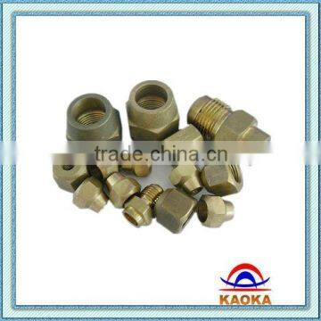 Brass fittings for track bolt for heating equipment