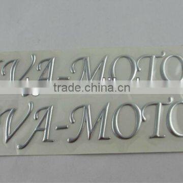 motor sticker, PVC chrome sticker, car logo