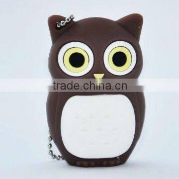factory costom soft pvc animal usb flash memory stick